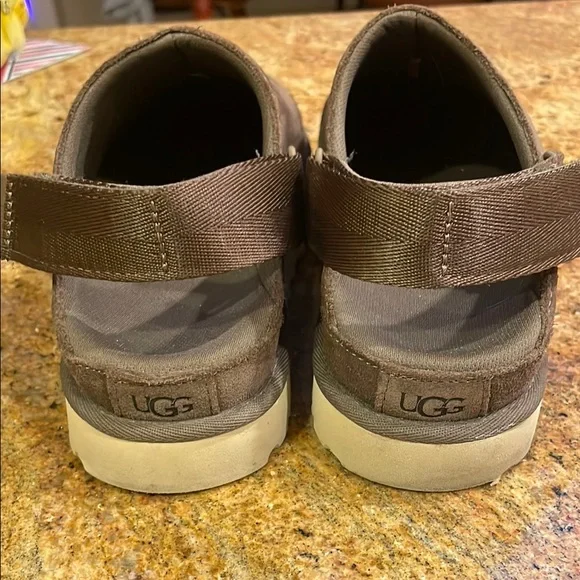 UGG Goldenstar Clogs Suede Slip-On Mules - Picture 3 of 8